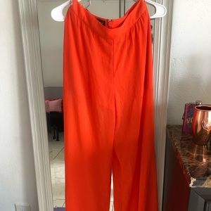 See through Bebe pants size 4 Orange